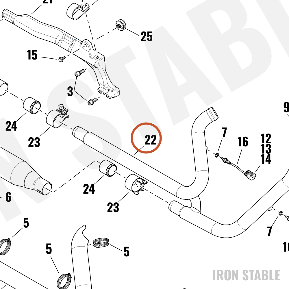 Harley-Davidson Header, Exhaust