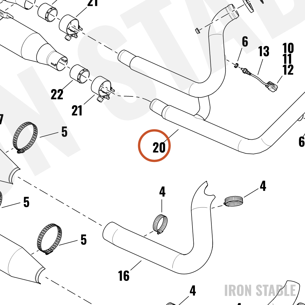 Harley-Davidson Header, Exhaust