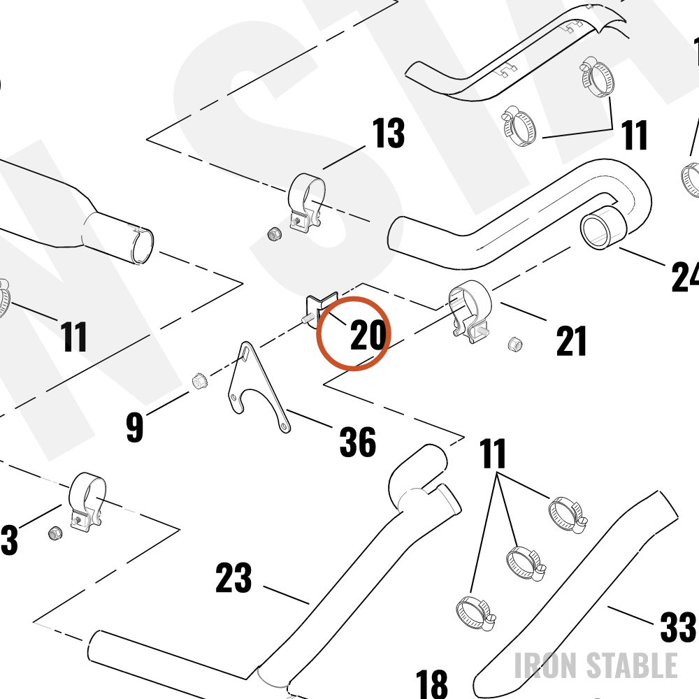 Harley-Davidson Bracket Tab Assembly