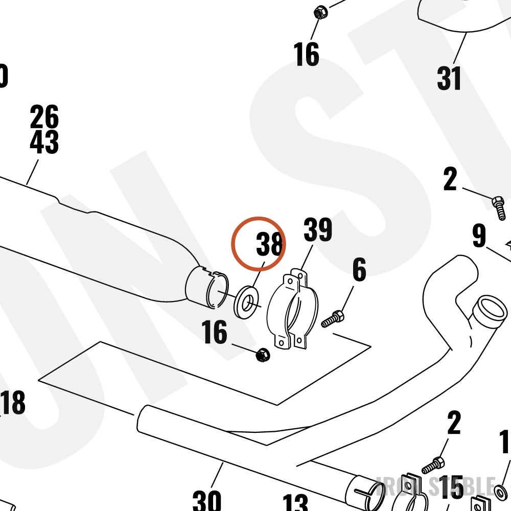 Harley-Davidson Gasket, Cover, X