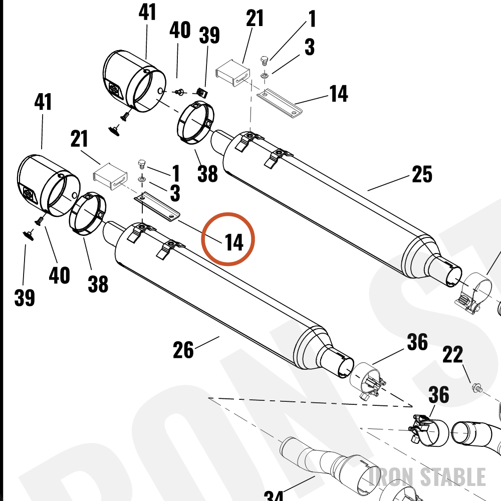 Harley-Davidson Mount, Muf, X