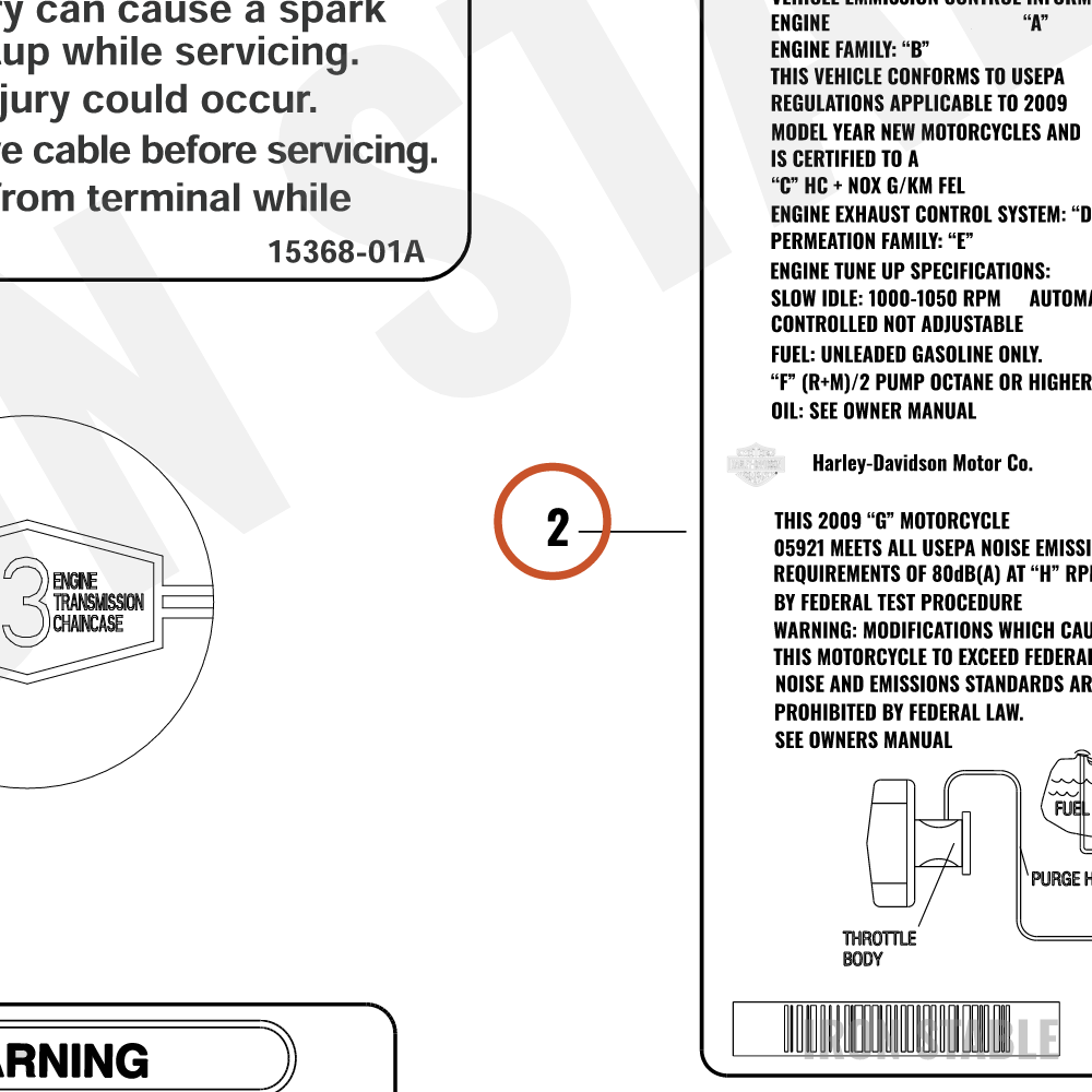 Harley-Davidson Washer, Flat