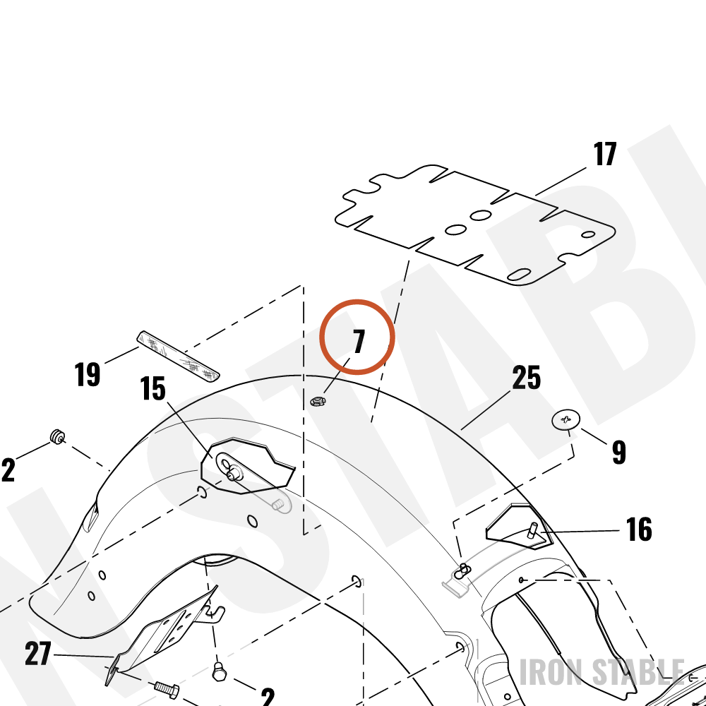 Harley-Davidson Washer, X