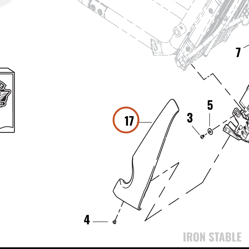 Harley-Davidson Trim, Rad Cover, Lh, Vrscse, Electri