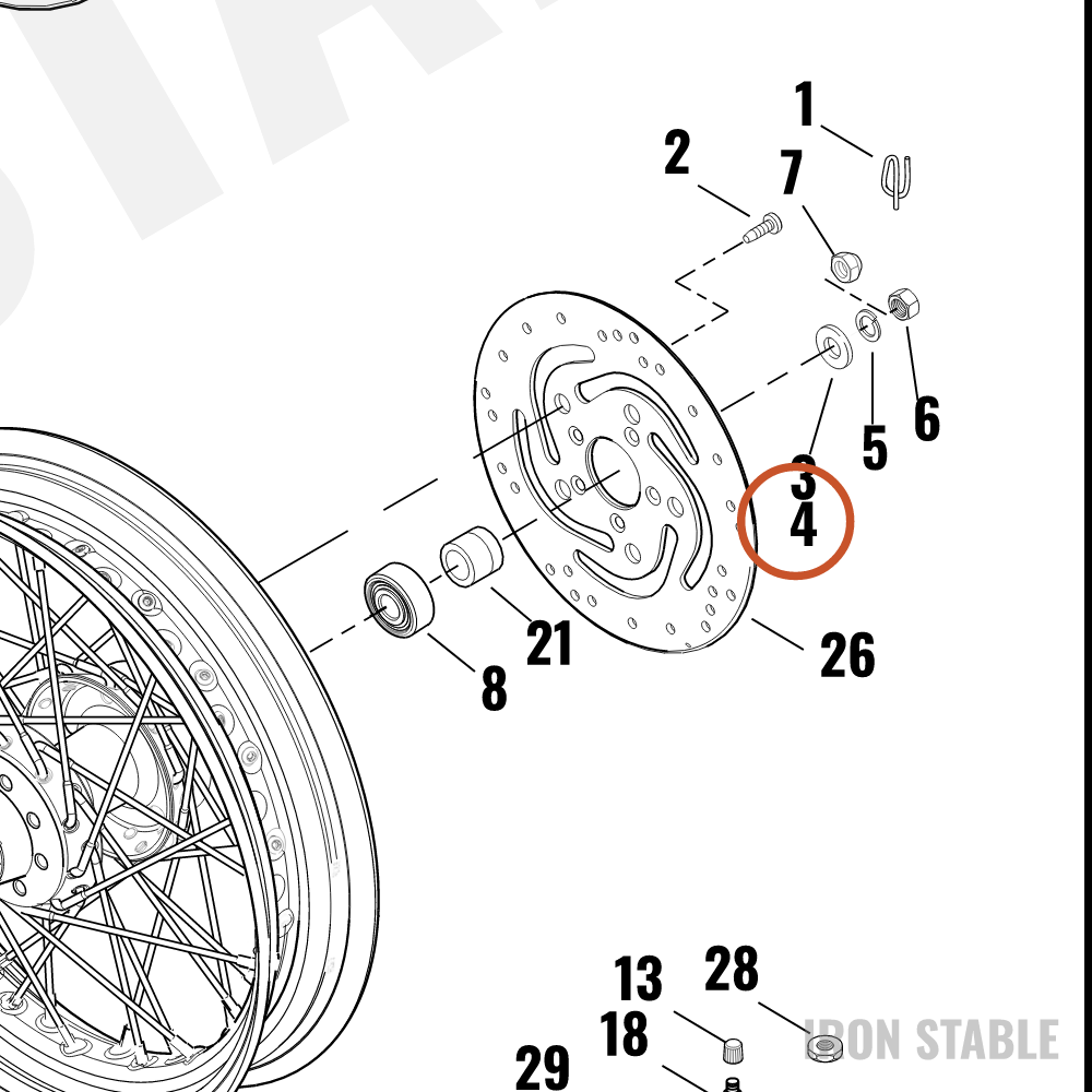Harley-Davidson Washer