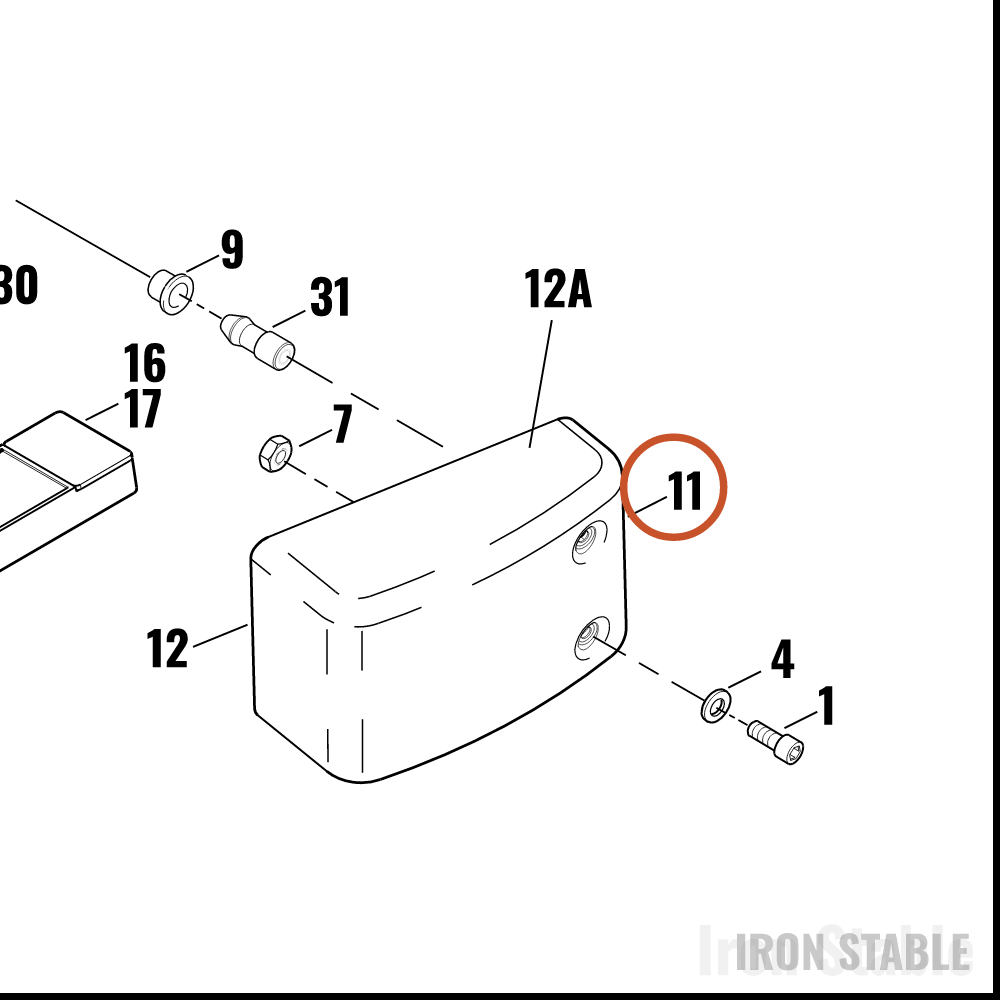 Harley-Davidson Cover, Elec Component/Wire, X