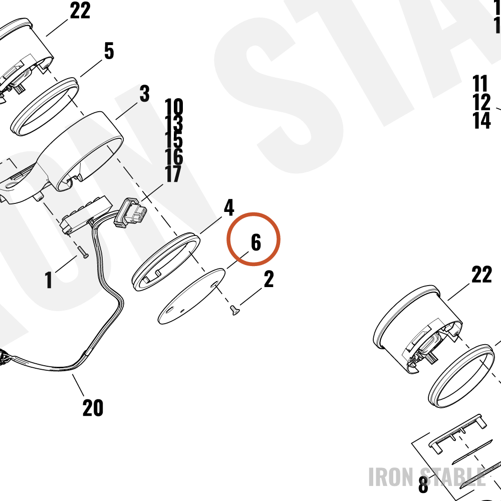 Harley-Davidson Bracket, Elec Mt, X