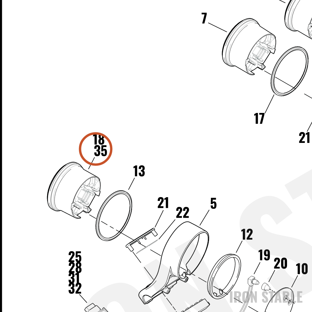 Harley-Davidson Speedo, 4 Inch Dual, Calibrate