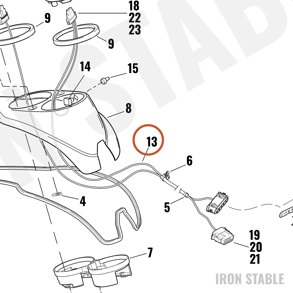 Harley-Davidson Harness, Wire, X