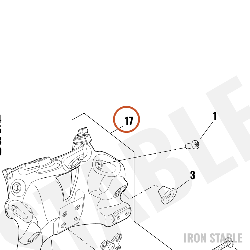 Harley-Davidson Sub-Assembly, Hdlt, Bracket, Support