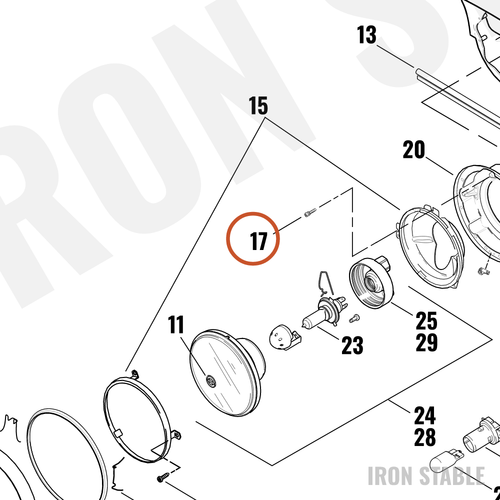 Harley-Davidson Screw, Self-Tapping
