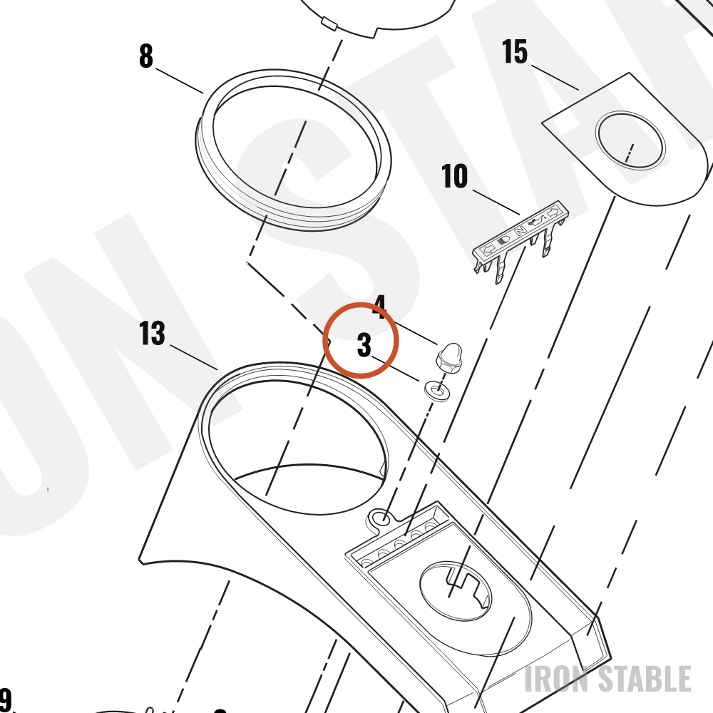 Harley-Davidson Washer, Ferrous Heat Treated