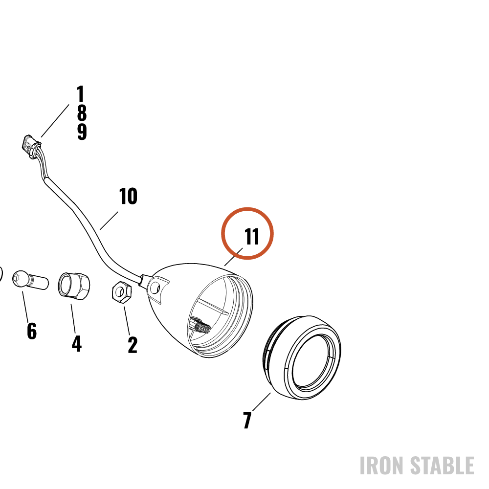 Harley-Davidson Turnsignal, X