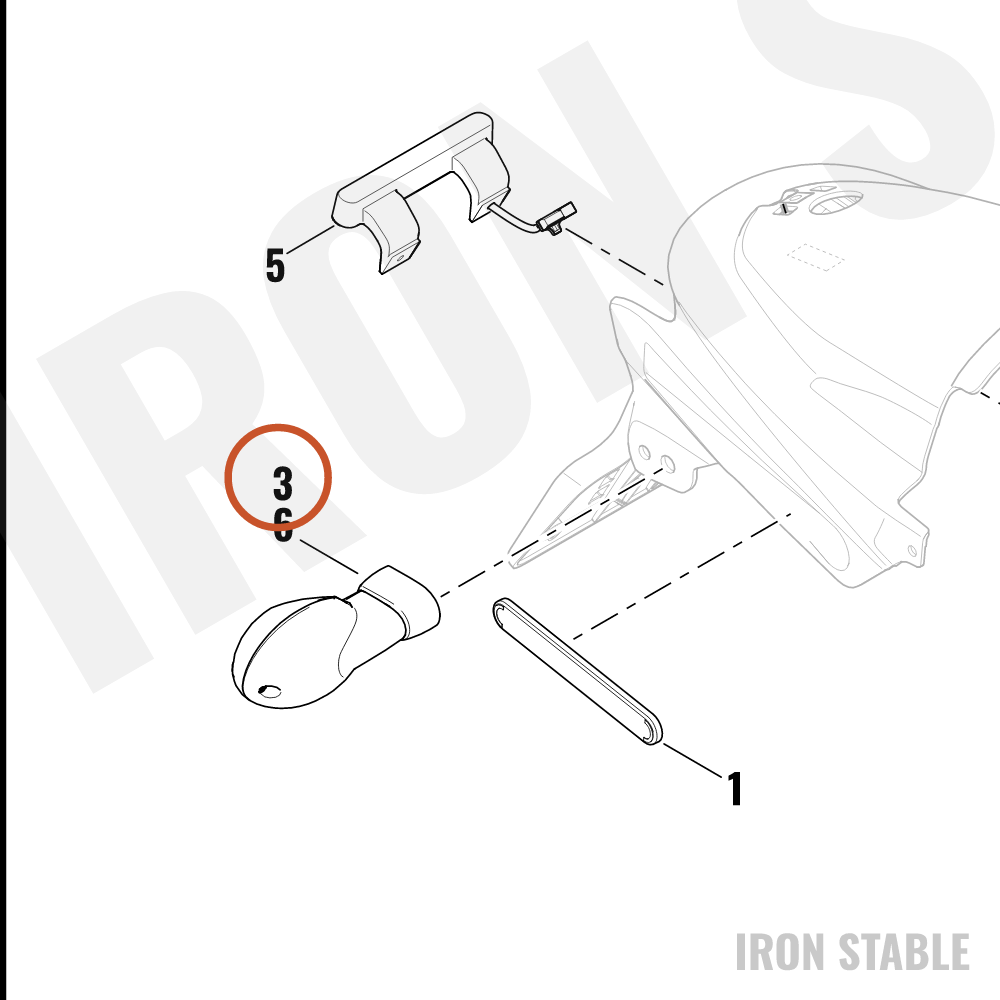 Harley-Davidson Turnsignal Assembly, Rh/Rr