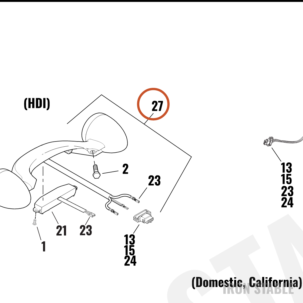 Harley-Davidson Kit-Litebar Assembly, Black, Flhx, Hdi