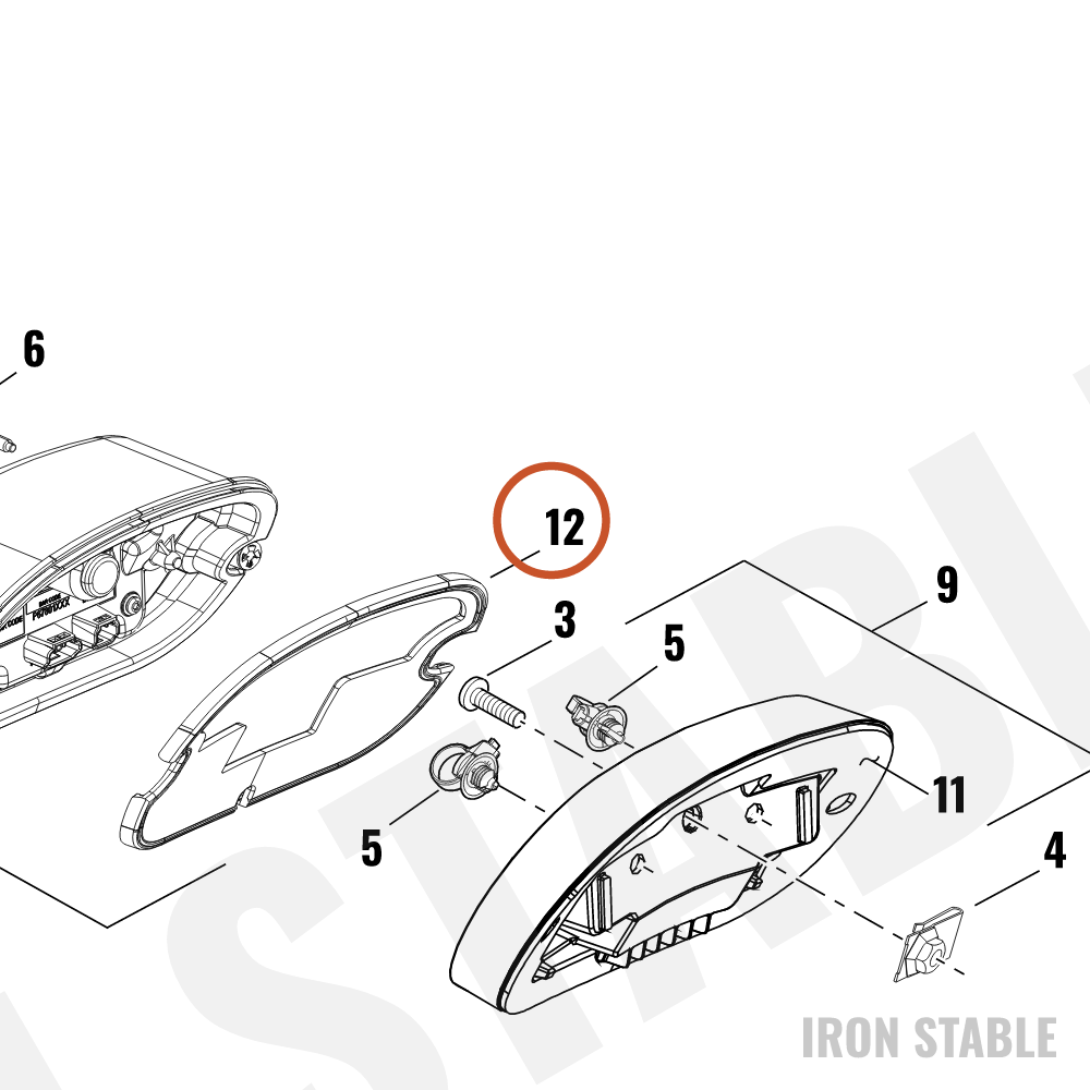 Harley-Davidson Taillight, Gasket