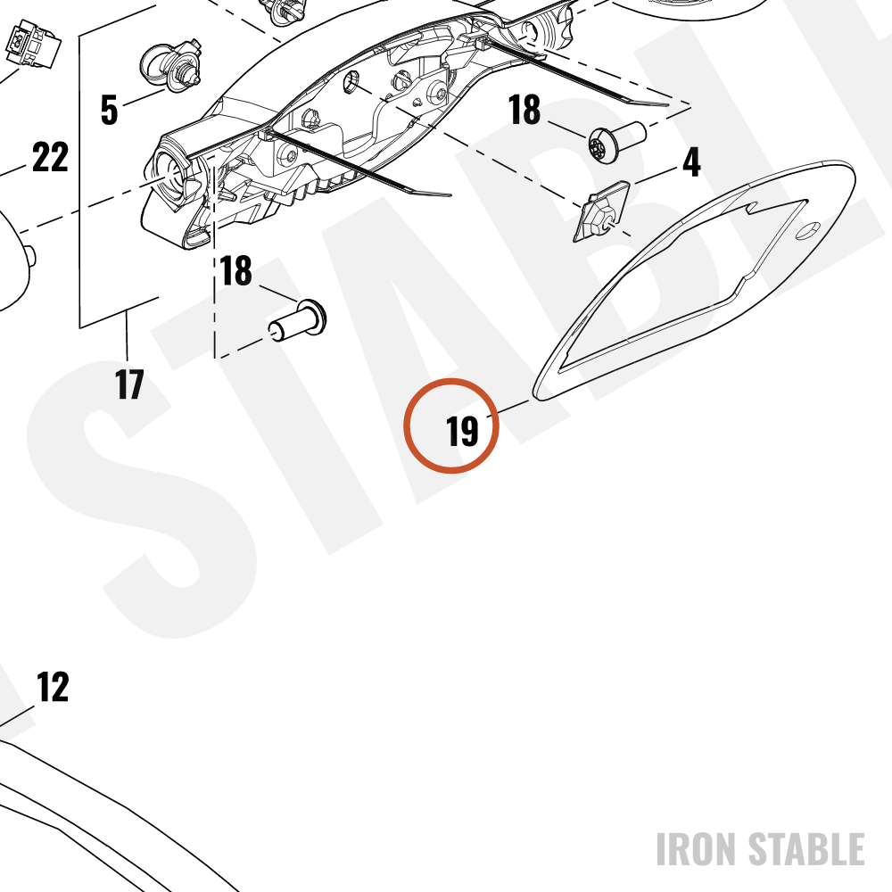 Harley-Davidson Housing, Tl, Gasket