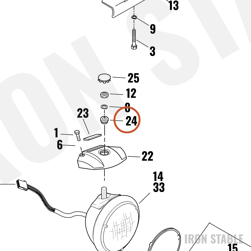 Harley-Davidson Washer, X