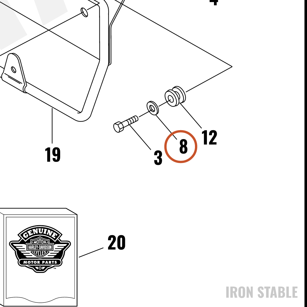 Harley-Davidson Washer