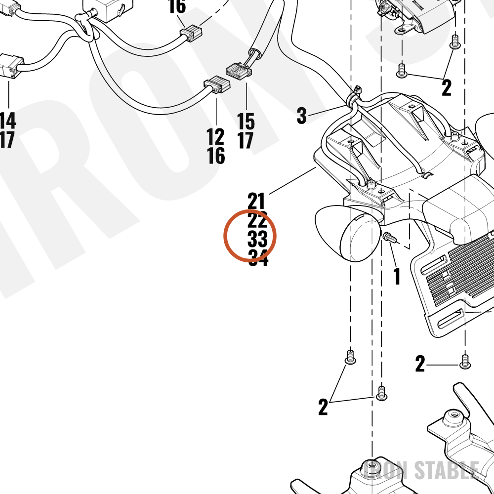 Harley-Davidson Bracket, Lic'se Plt Assembly, Hdi