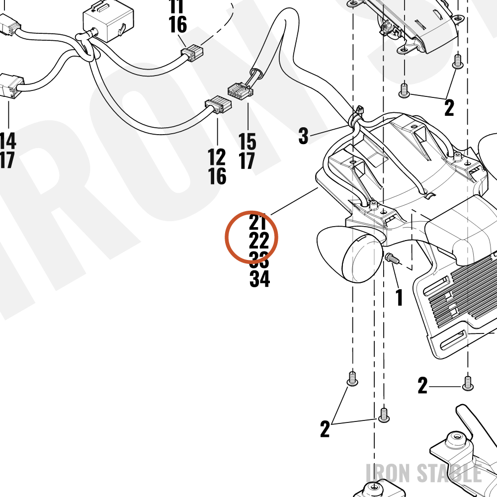 Harley-Davidson Bracket, Lic'se Plt, Hdi(Po)