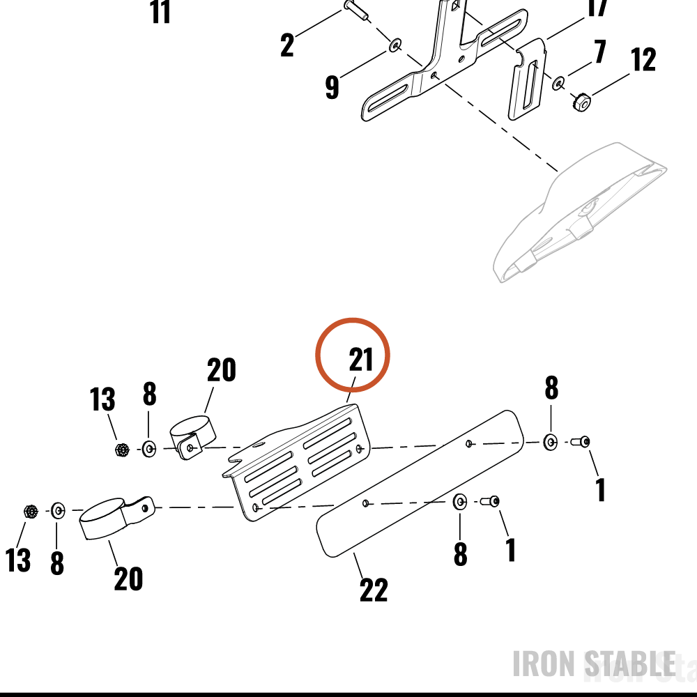 Harley-Davidson Bracket, Lic'se Plate