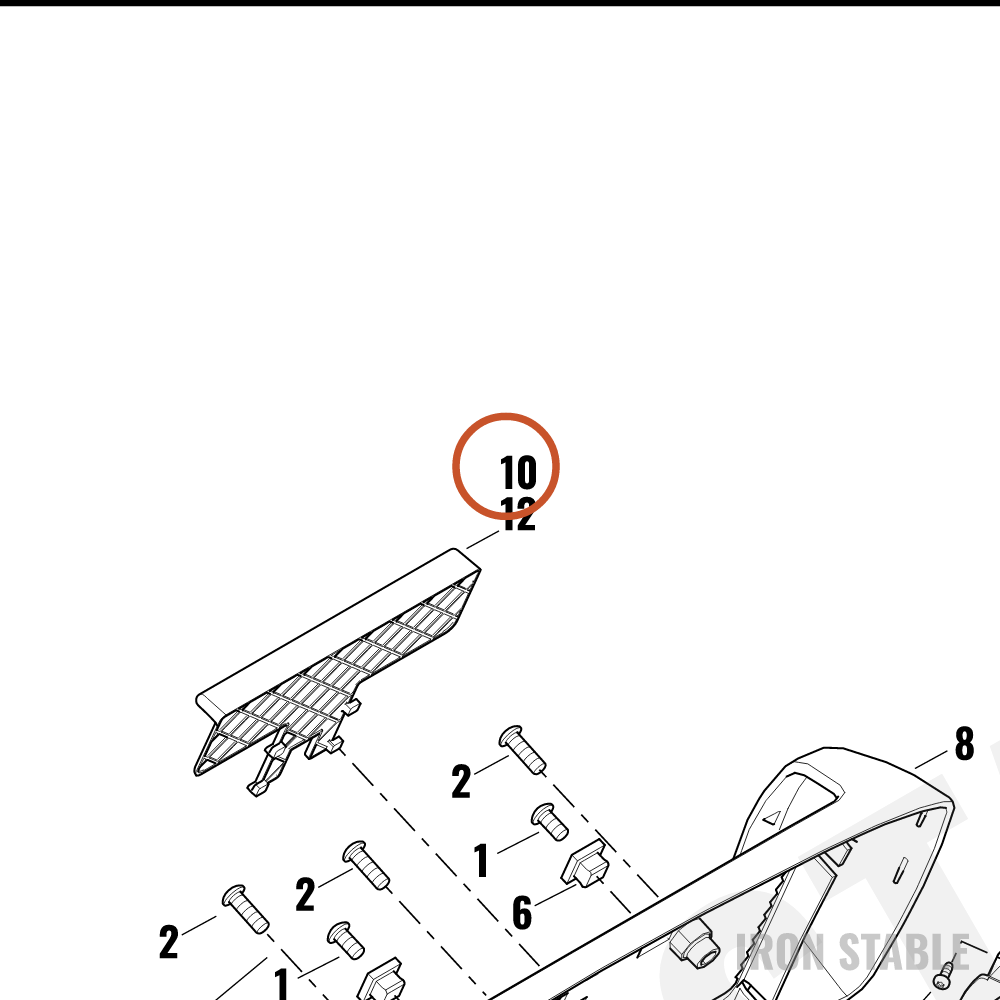 Harley-Davidson Light, Lic Pl, Bracket, Assembly