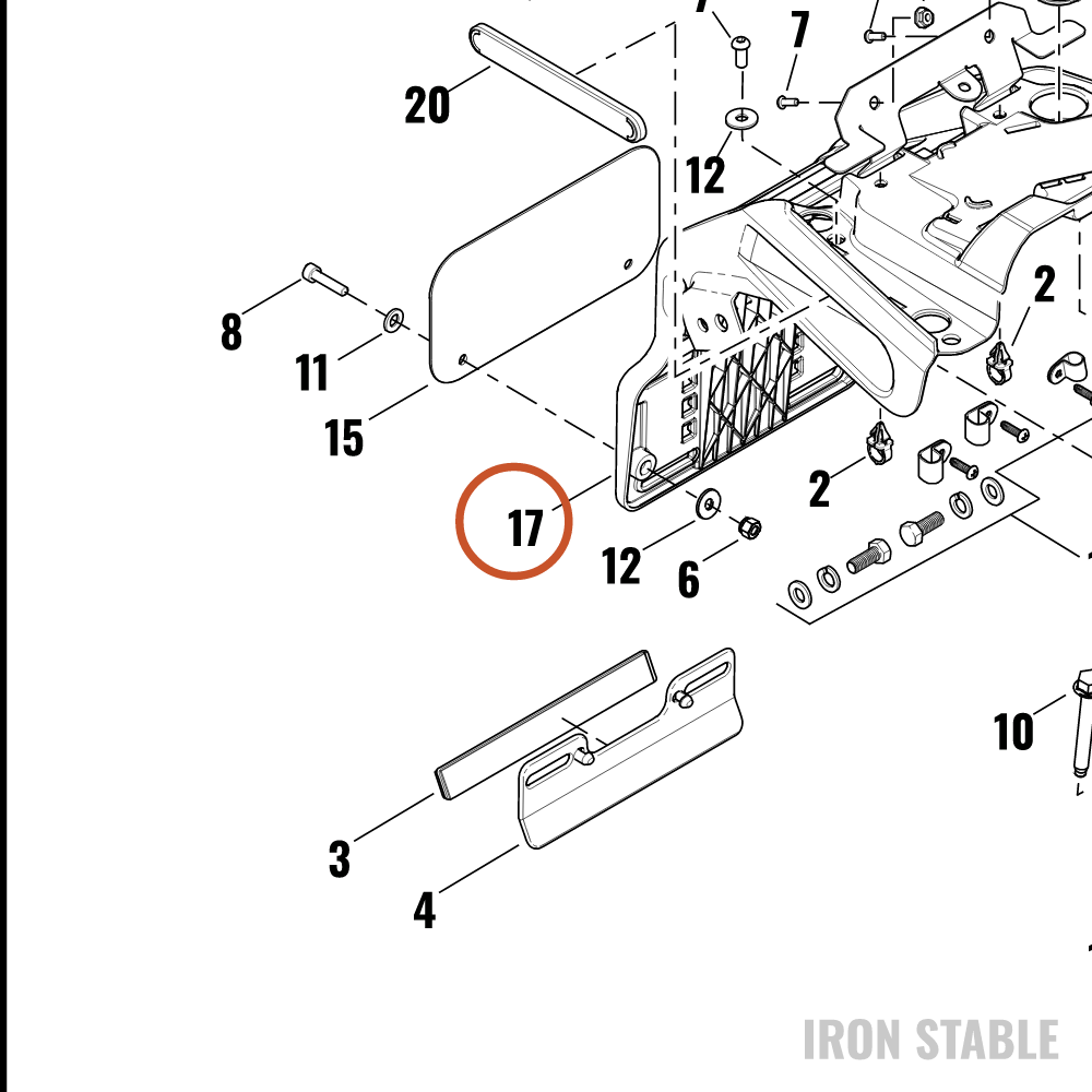 Harley-Davidson Bracket, Lic Pl, Assembly