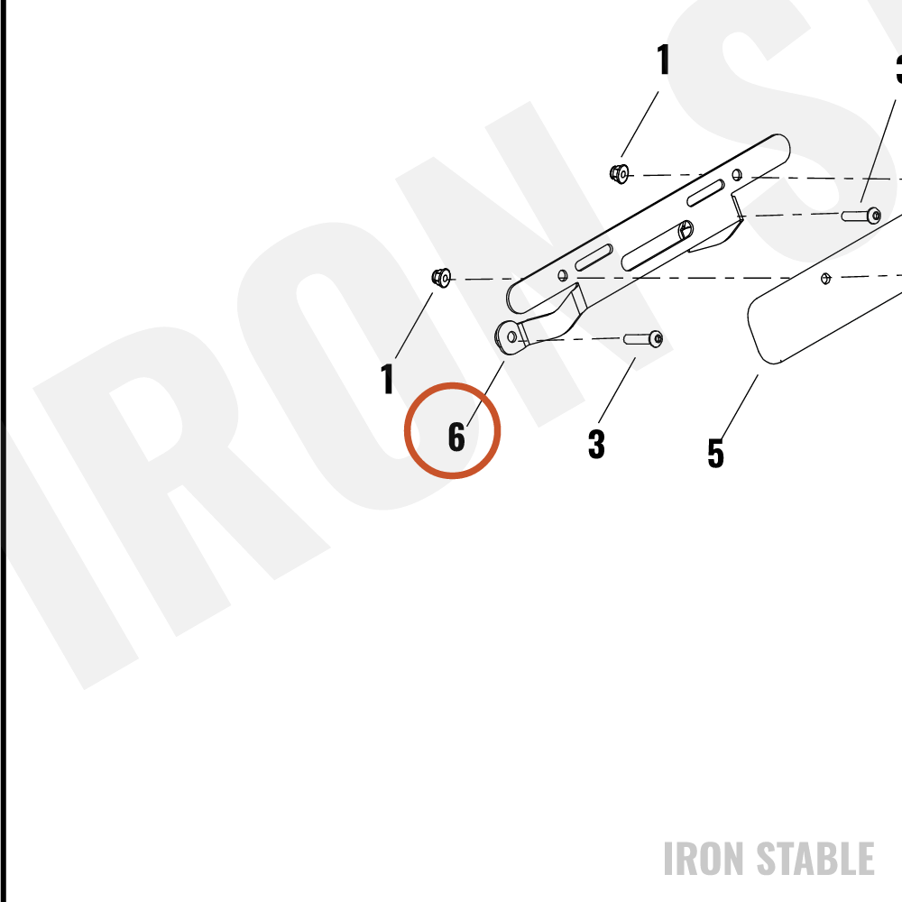 Harley-Davidson Bracket, Lic Pl, India