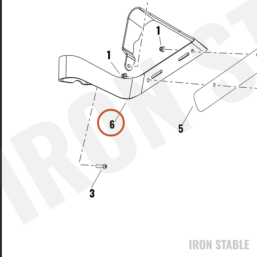 Harley-Davidson Bracket, Lic Pl, Front