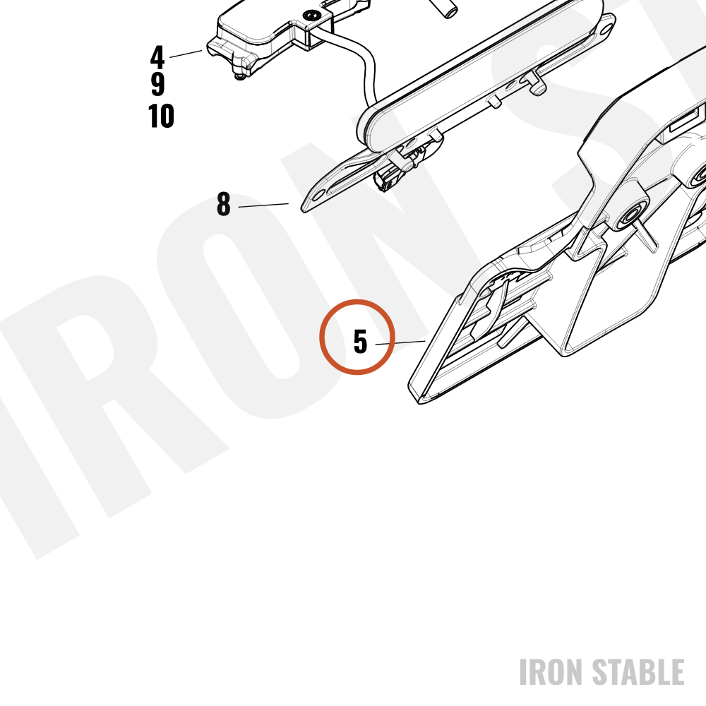 Harley-Davidson Holder, Lic Pl, Bracket
