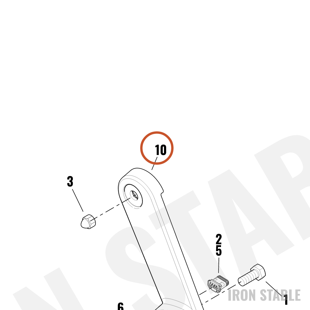 Harley-Davidson Bar, Rh, Uprite, T-Sgnl