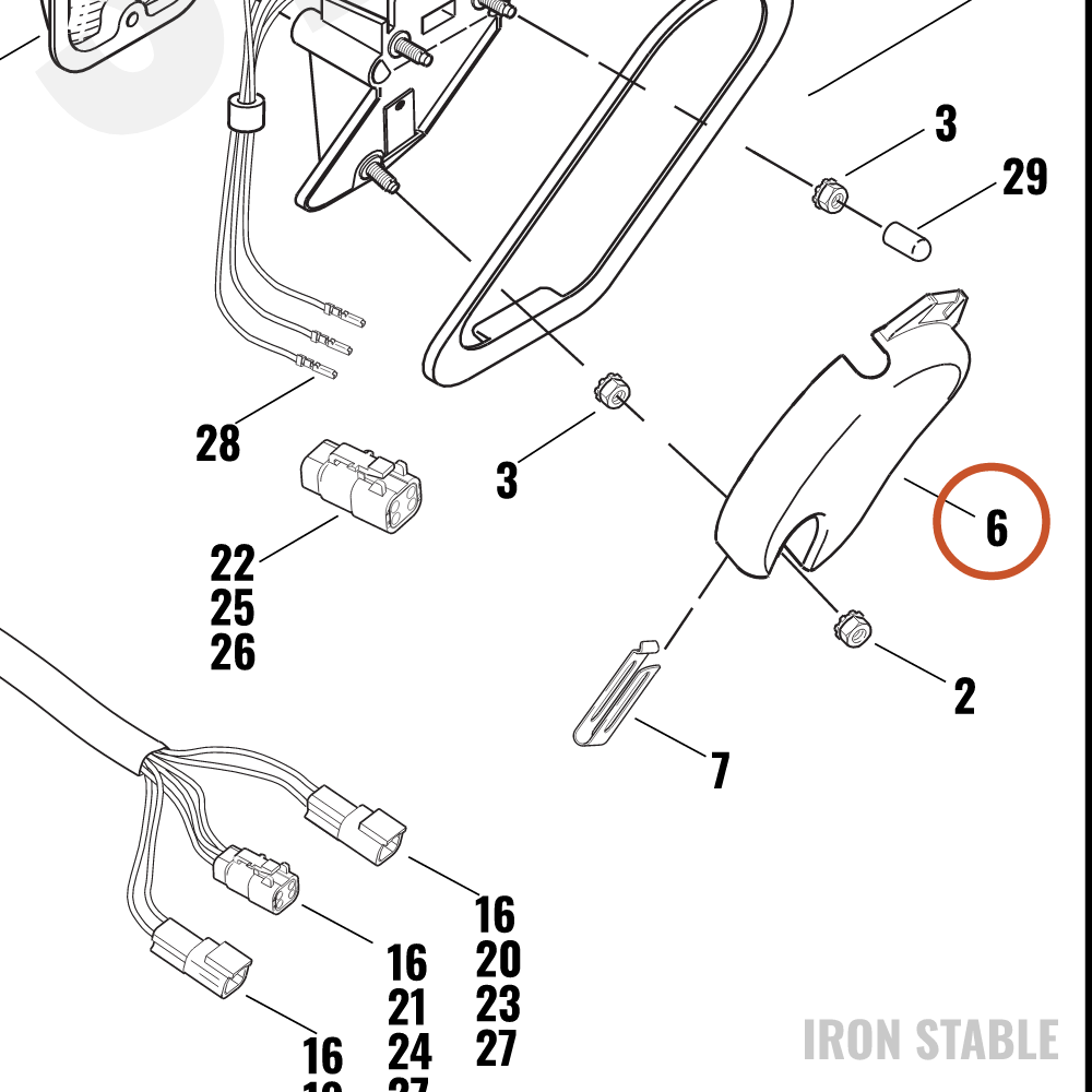 Harley-Davidson Cover, T'lamp-Conn
