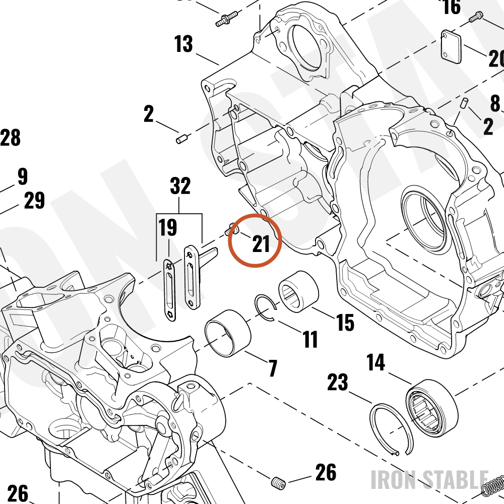 Harley-Davidson Screw, Self Tapping