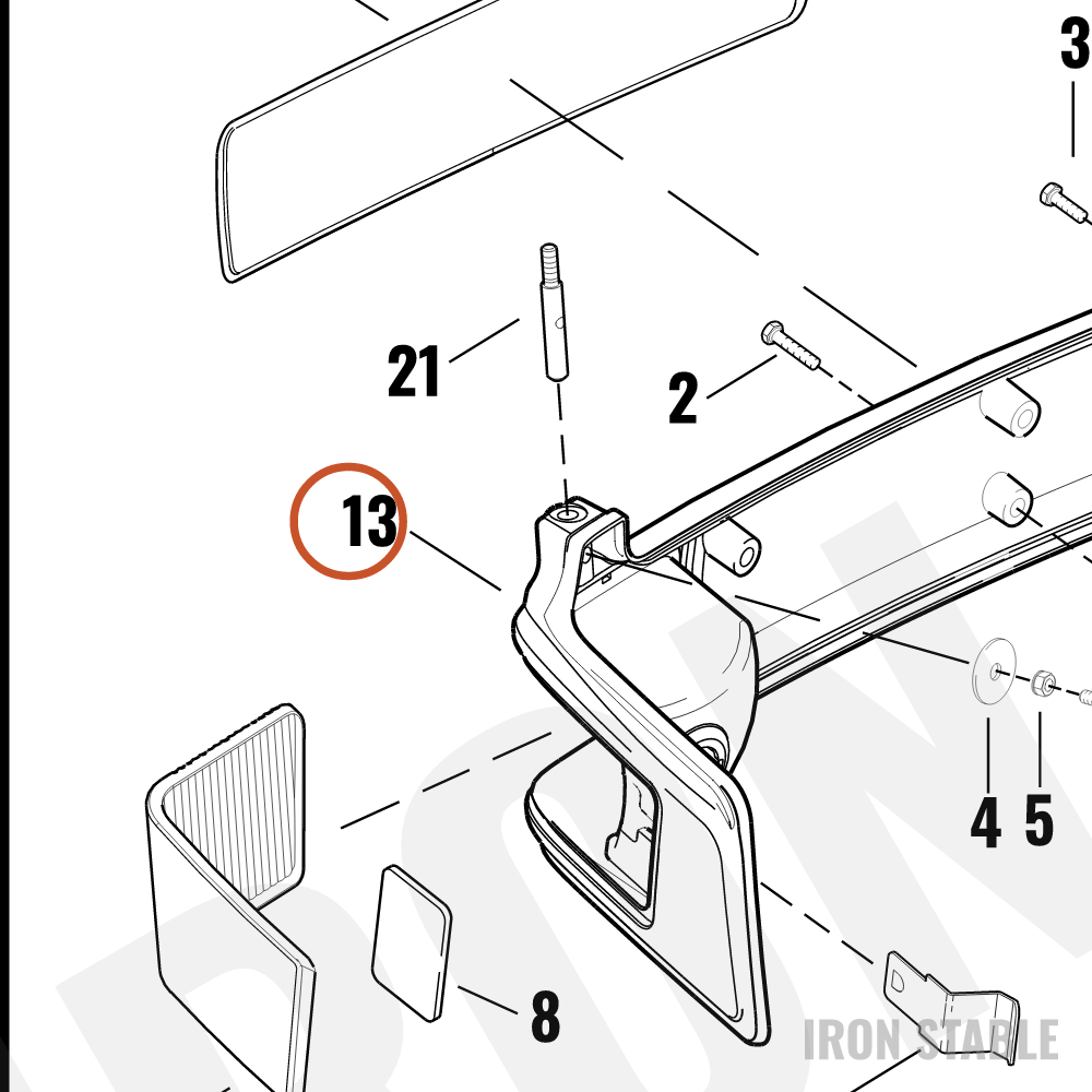 Harley-Davidson Lite, Wrap-Around, T-Pak/Pntd
