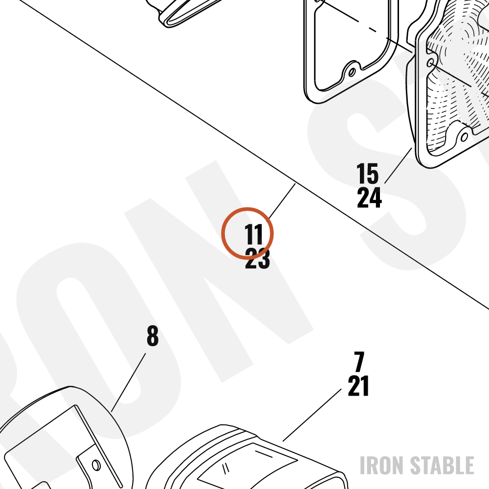 Harley-Davidson Taillight, X