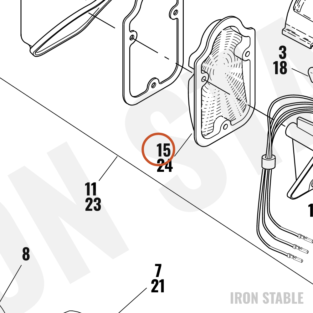 Harley-Davidson Tombstone Lens, Dom