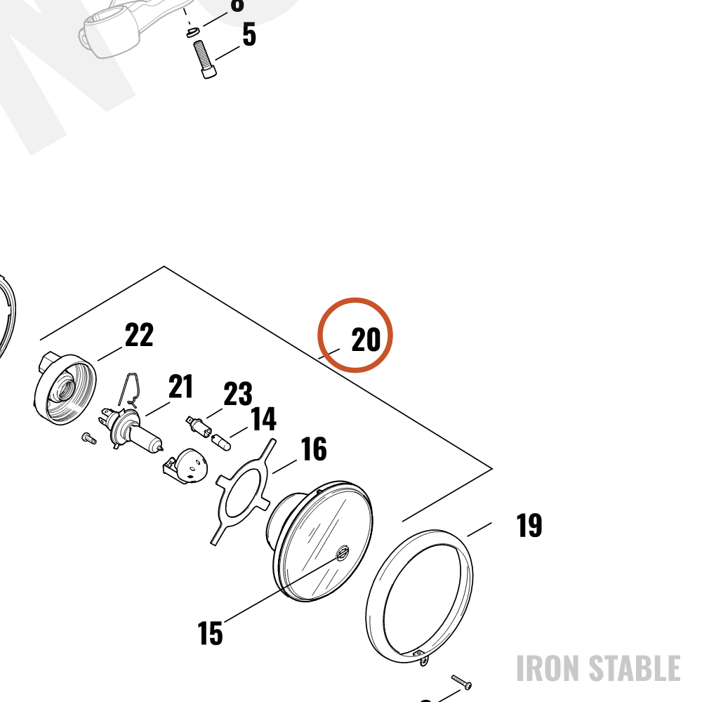 Harley-Davidson Hdlt Sub-Component, X