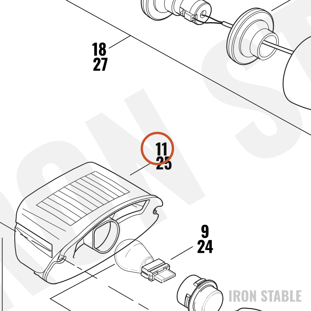 Harley-Davidson Envelope, T-Lamp/Dom