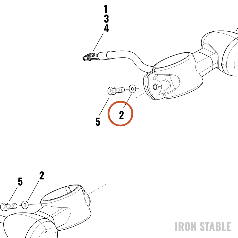 Harley-Davidson Washer, Regular M6