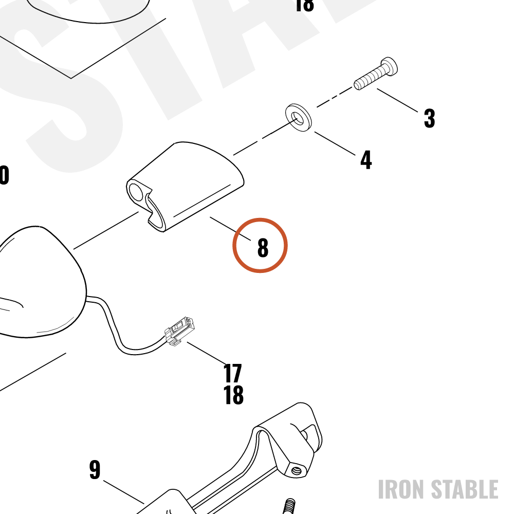 Harley-Davidson Directional Standoff