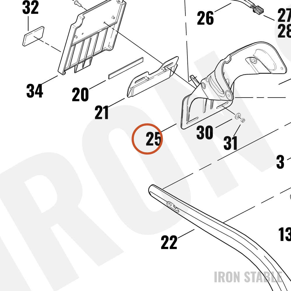 Harley-Davidson Bracket, License Plate