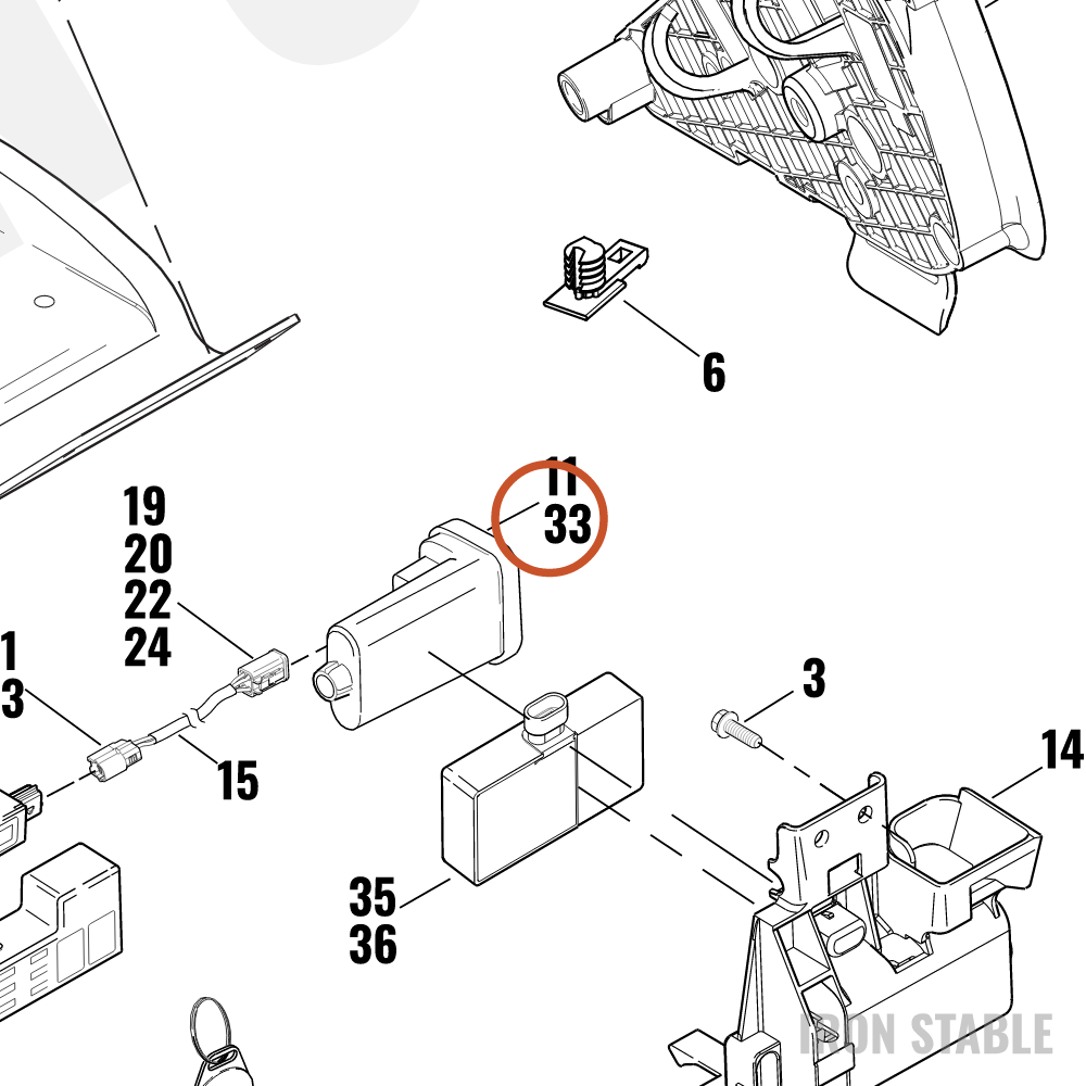 Harley-Davidson Module, Sec-Sys/Hands Free(Ssm-