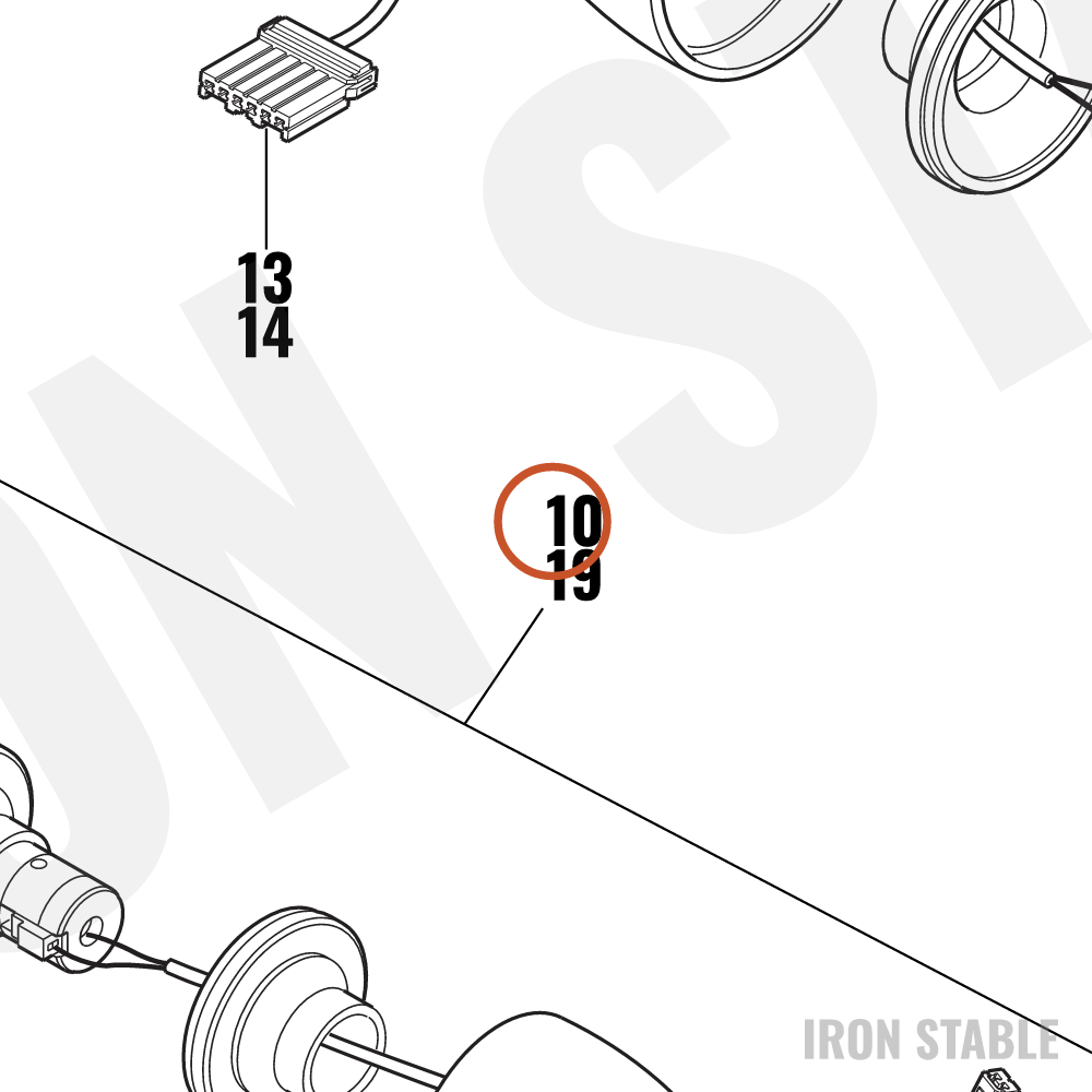 Harley-Davidson Turnsignal, Rr/Dom