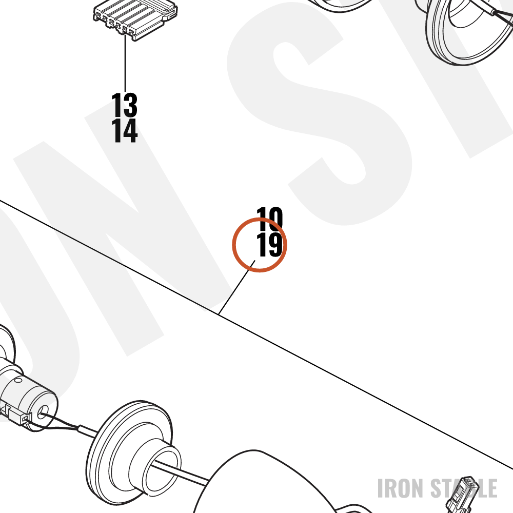 Harley-Davidson Turnsignal, Rr, Hdi