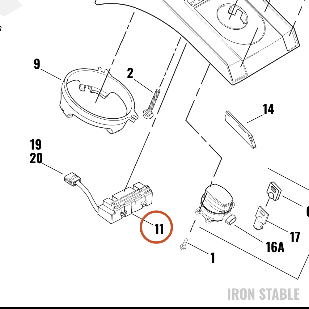 Harley-Davidson Lamp Assembly, Led Indicator