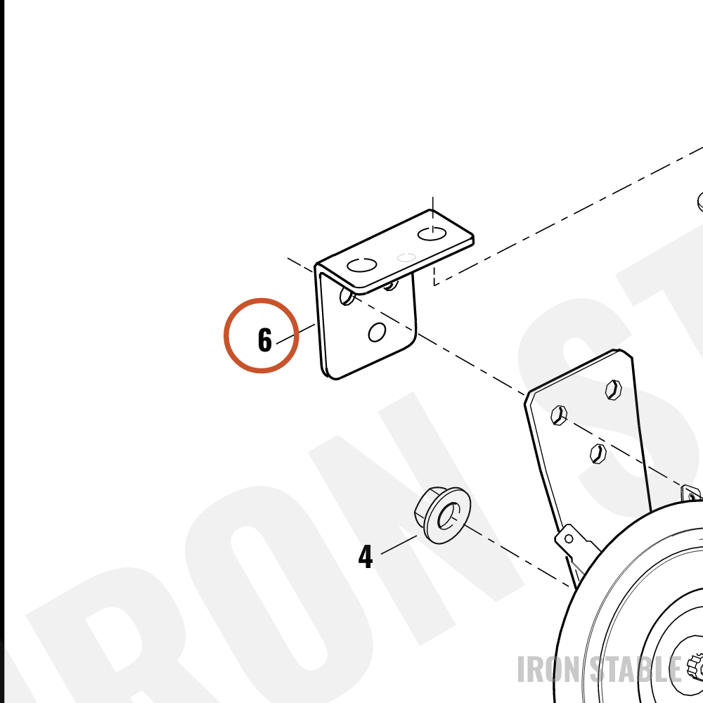 Harley-Davidson Bracket, Elec Mt, X