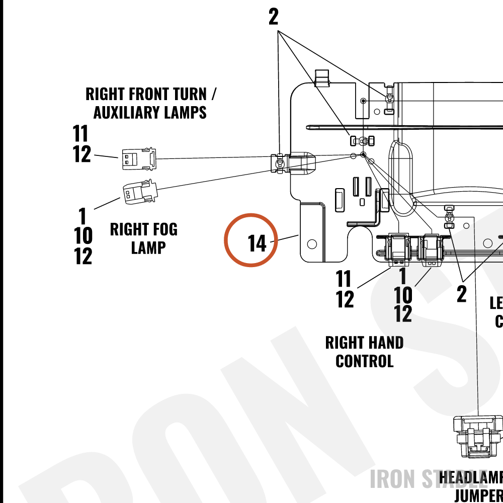 Harley-Davidson Caddy, Frng-Harness