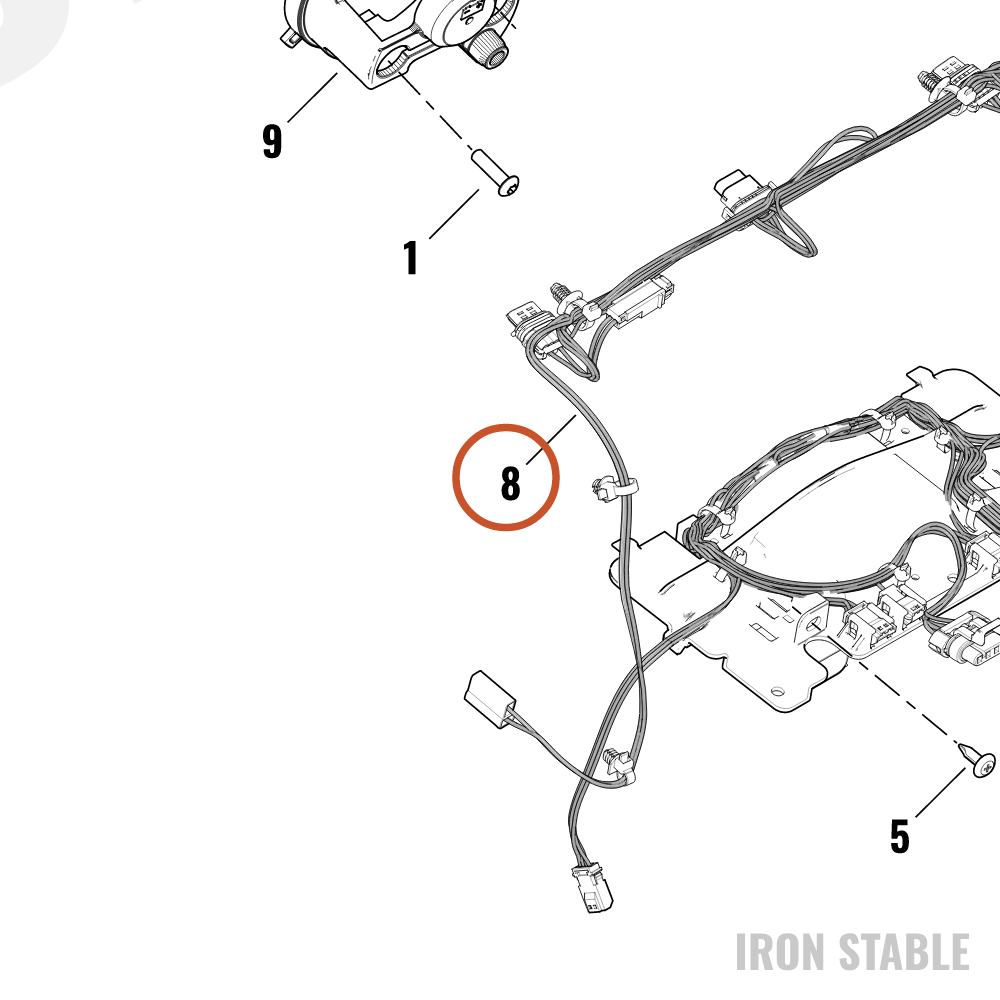 Harley-Davidson Harness, Wire, Fairing