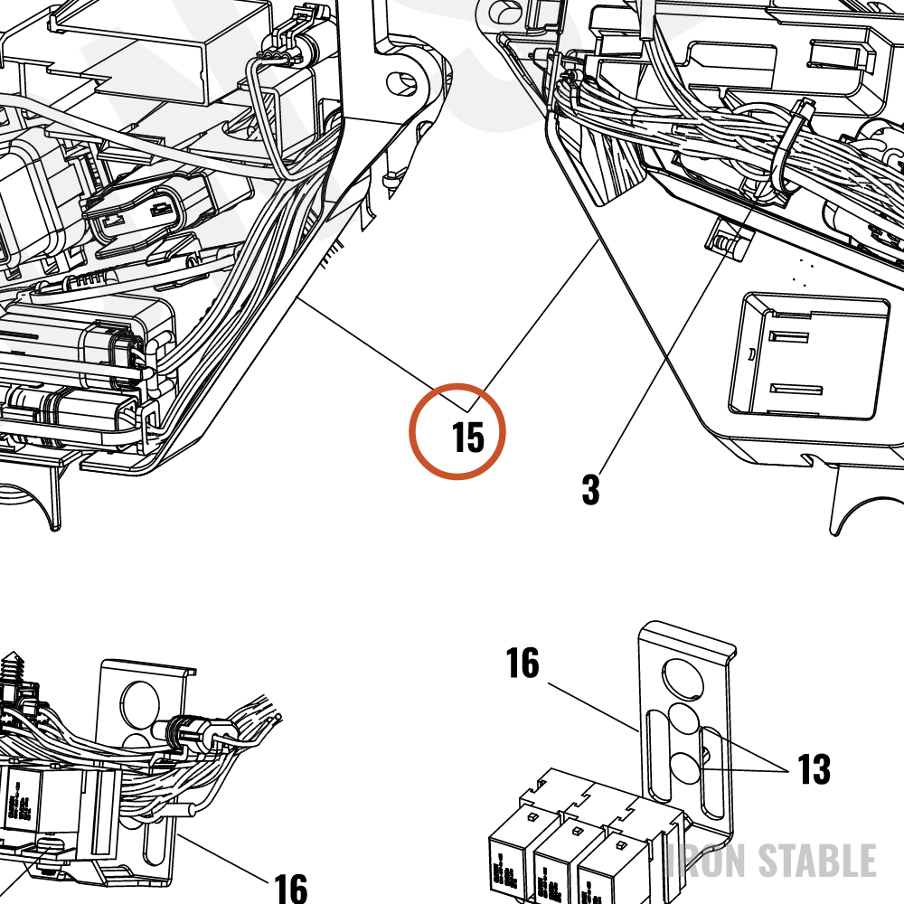 Harley-Davidson Caddy, Fuse Block/Elec Panel